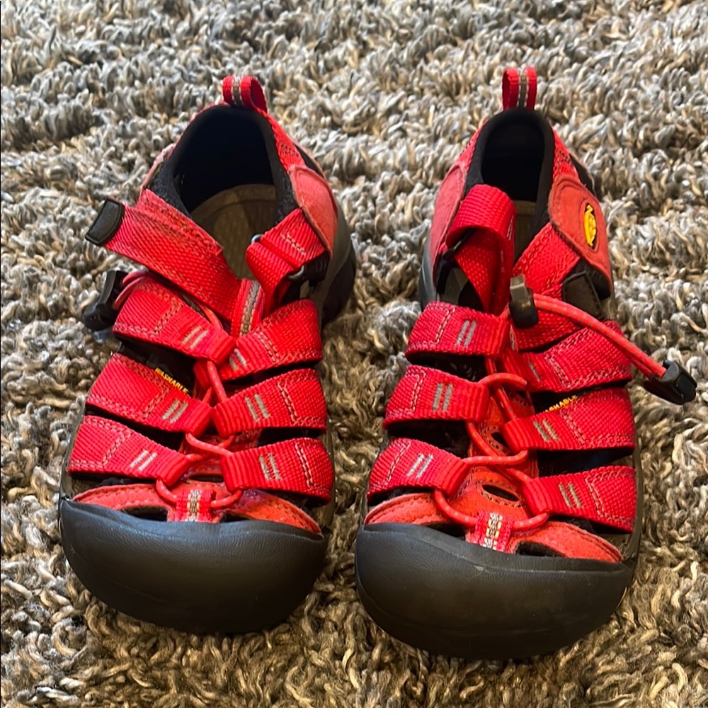 Kids Red Outdoor Adventure Sandals